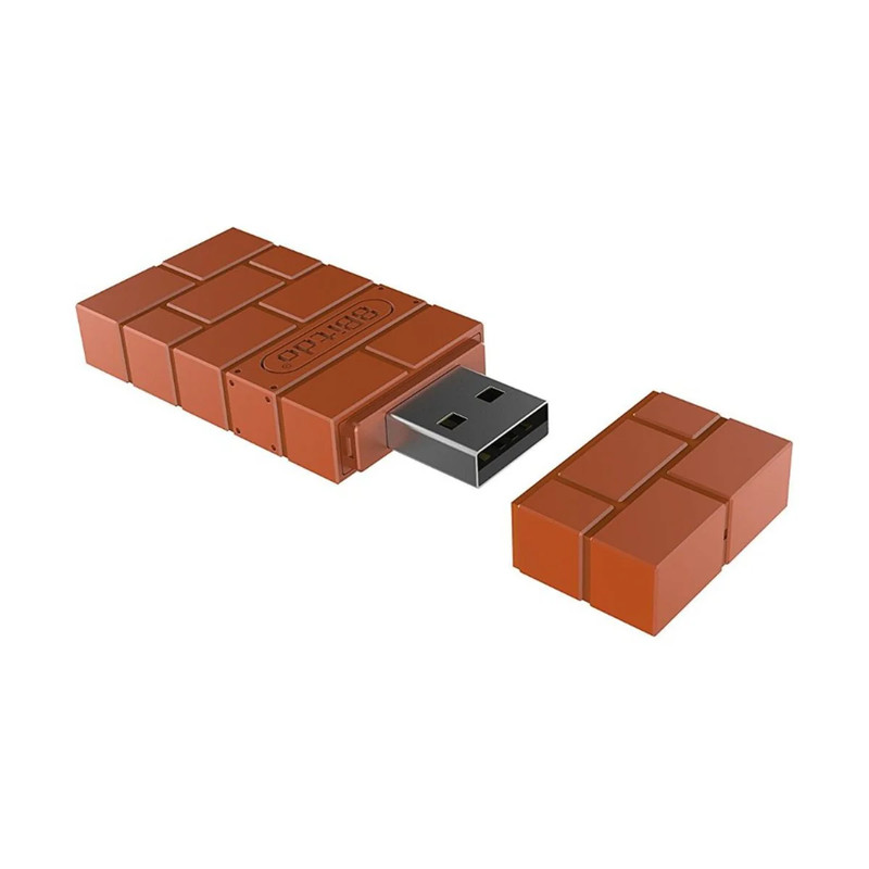 8Bitdo Wireless USB Bluetooth Adapter 2 - Brown